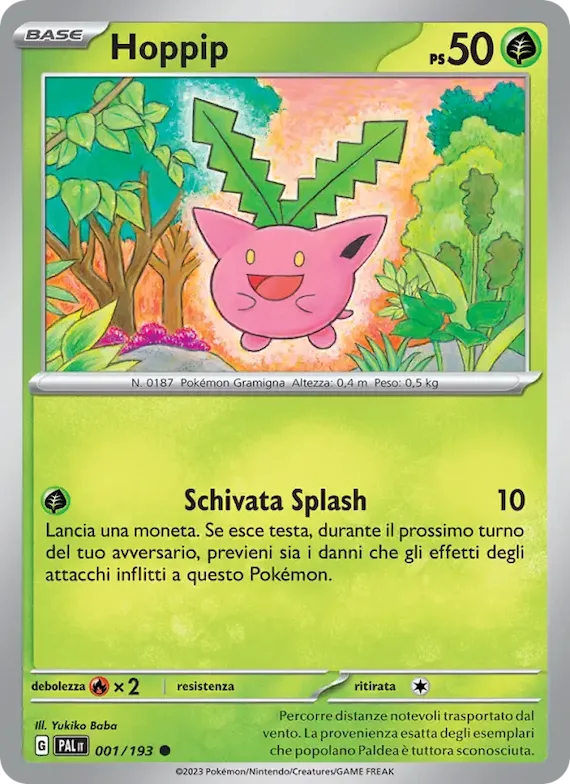 Hoppip 1 – Evoluzioni a Paldea