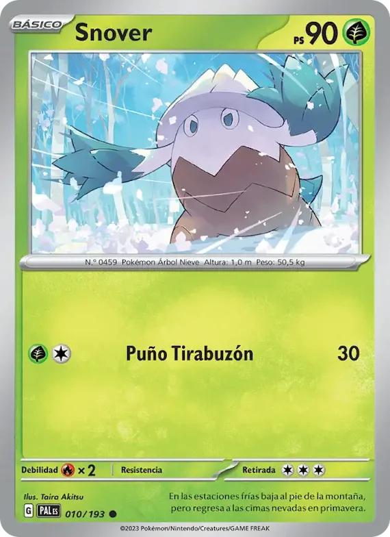 Snover 10 – Evoluciones en Paldea