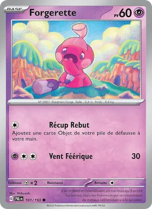 Forgerette n° 101 – Évolutions à Paldea