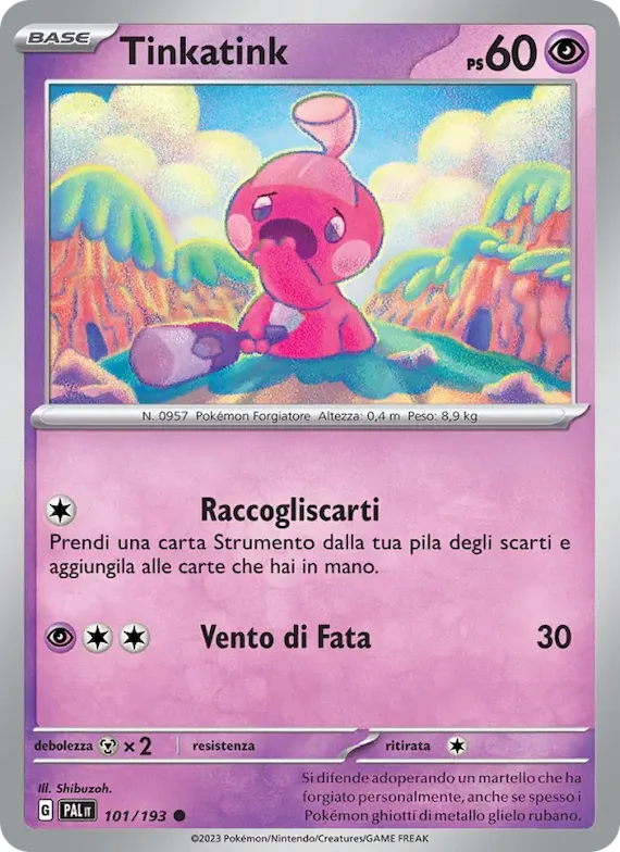 Tinkatink 101 – Evoluzioni a Paldea