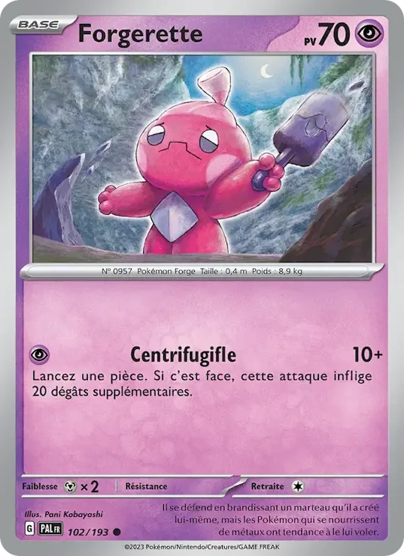 Forgerette 102 – Évolutions à Paldea