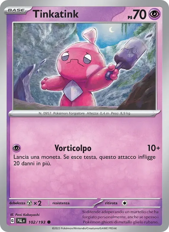 Tinkatink 102 – Evoluzioni a Paldea