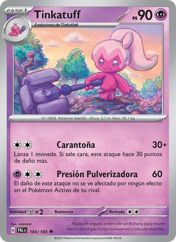 Tinkatuff 104 – Evoluciones en Paldea