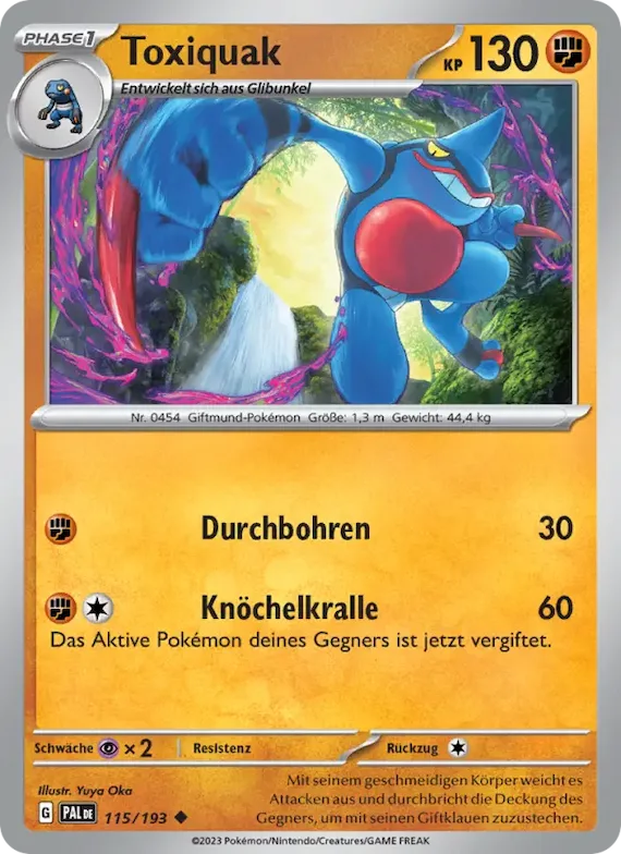 Toxiquak 115 – Entwicklungen in Paldea