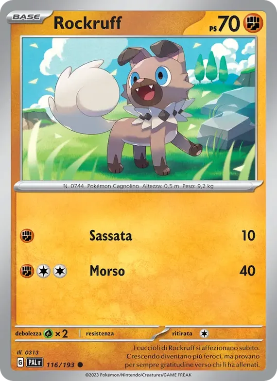 Rockruff 116 – Evoluzioni a Paldea
