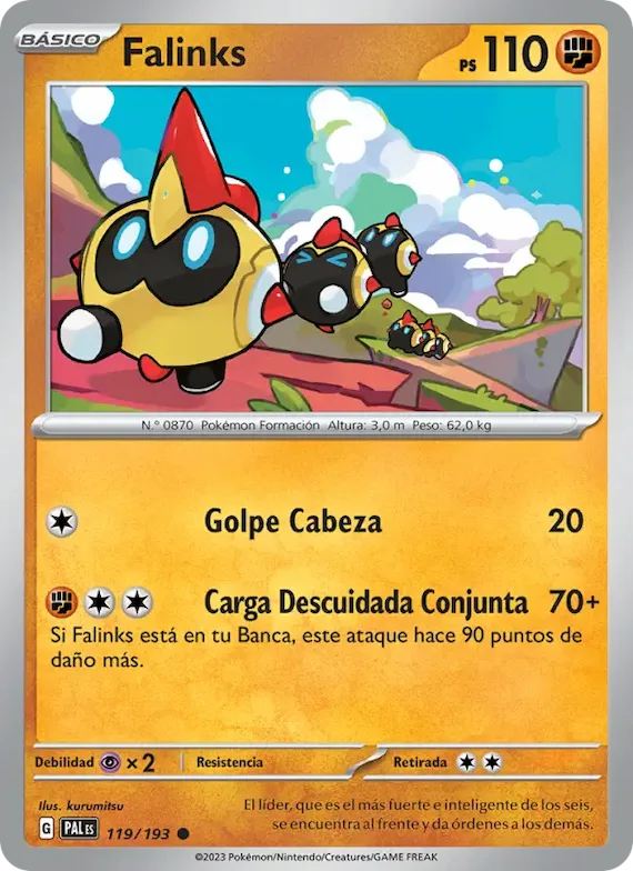 Falinks 119 – Evoluciones en Paldea