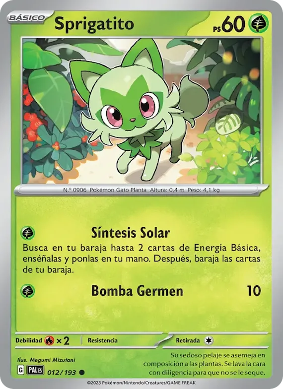 Sprigatito 12 – Evoluciones en Paldea
