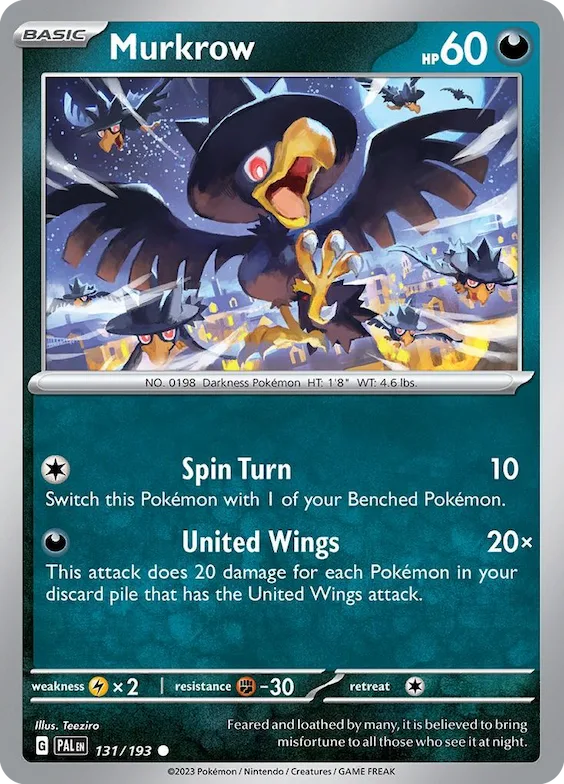 Murkrow 131 – Evoluções em Paldea