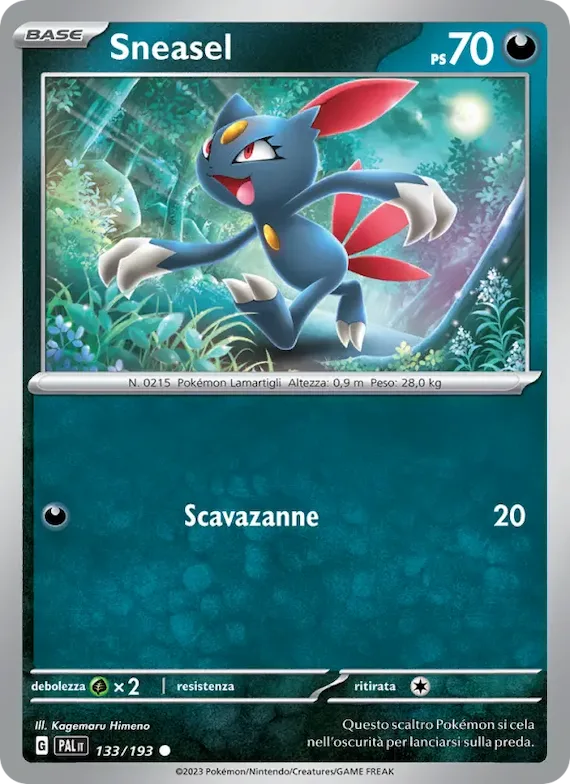 Sneasel 133 – Evoluzioni a Paldea