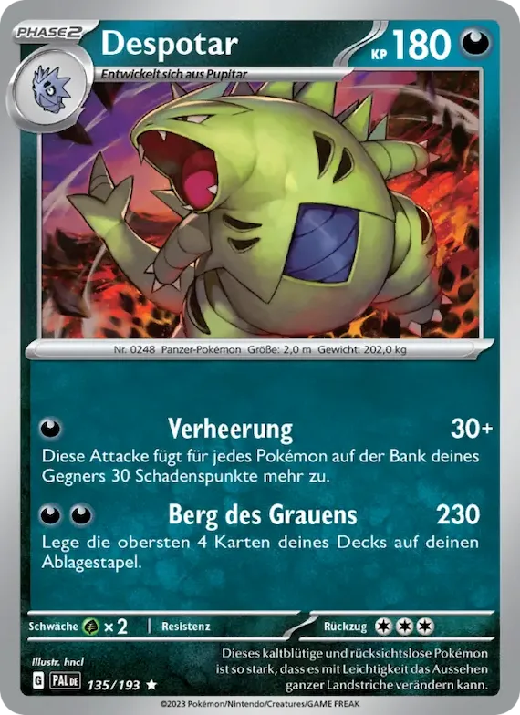 Despotar 135 – Entwicklungen in Paldea