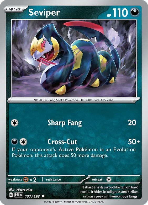 Seviper 137 – Evoluções em Paldea