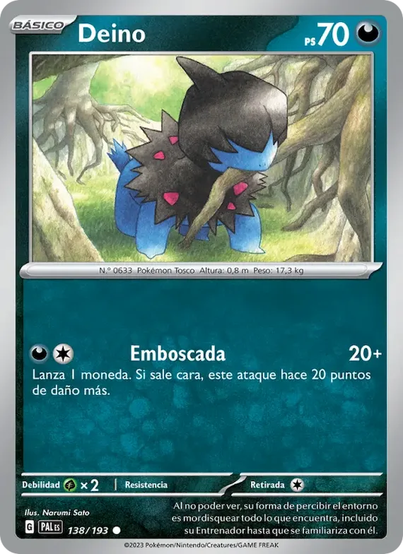 Deino 138 – Evoluciones en Paldea