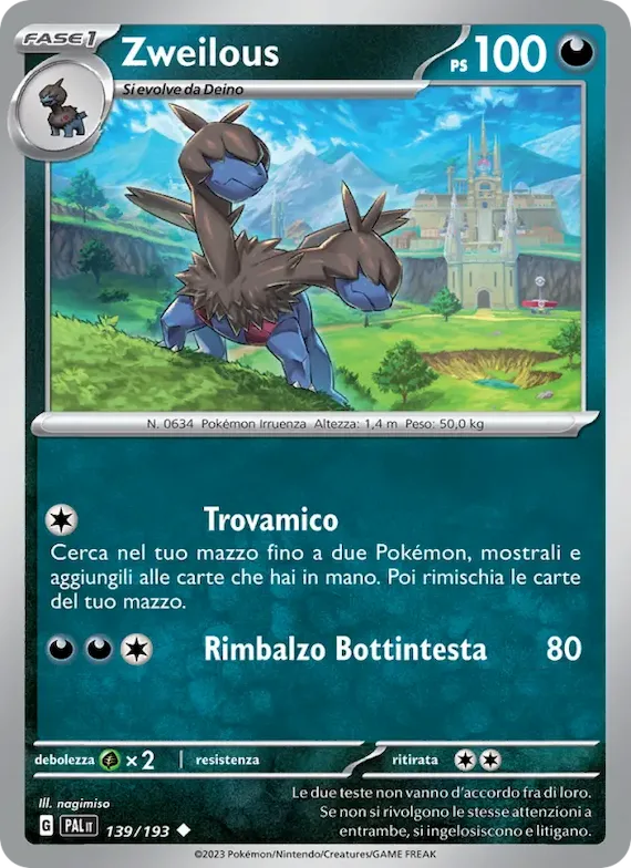 Zweilous 139 – Evoluzioni a Paldea