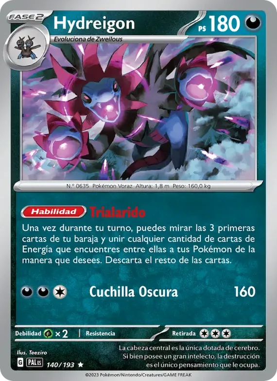 Hydreigon 140 – Evoluciones en Paldea