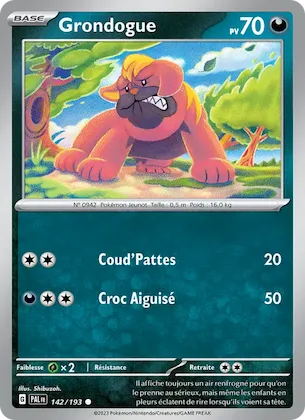 Grondogue n° 142 – Évolutions à Paldea