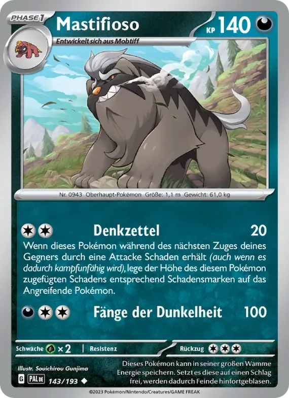 Mastifioso 143 – Entwicklungen in Paldea