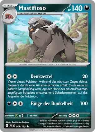 Mastifioso Nr. 143 – Paldea Evolved