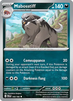 Mabosstiff #143 – Paldea Evolved