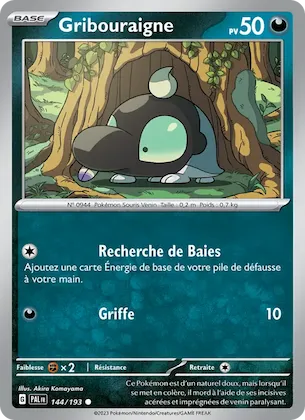 Gribouraigne n° 144 – Évolutions à Paldea