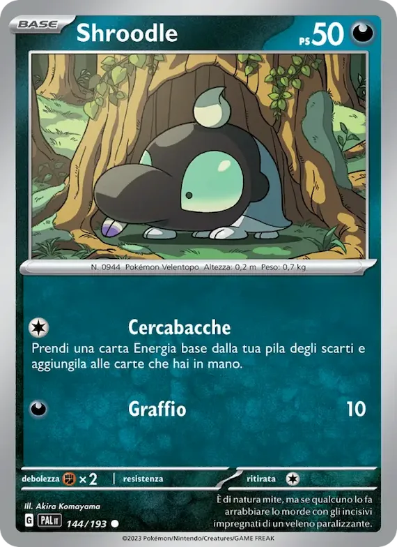 Shroodle 144 – Evoluzioni a Paldea