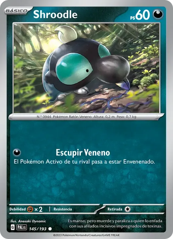Shroodle 145 – Evoluciones en Paldea