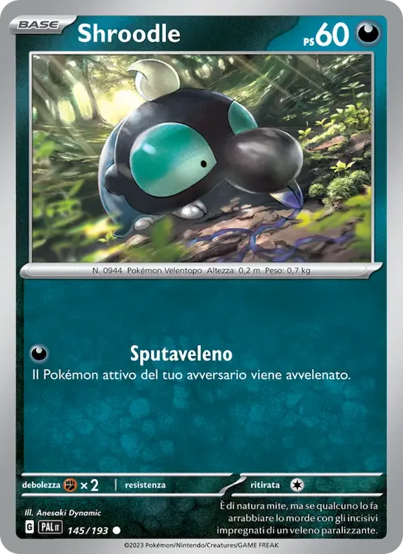 Shroodle 145 – Evoluzioni a Paldea