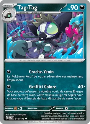 Tag-Tag n° 146 – Évolutions à Paldea