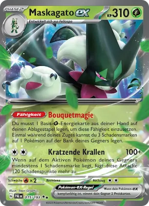 Maskagato-ex Nr. 15 – Paldea Evolved