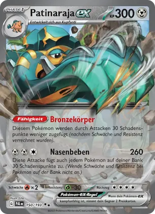 Patinaraja-ex Nr. 150 – Paldea Evolved