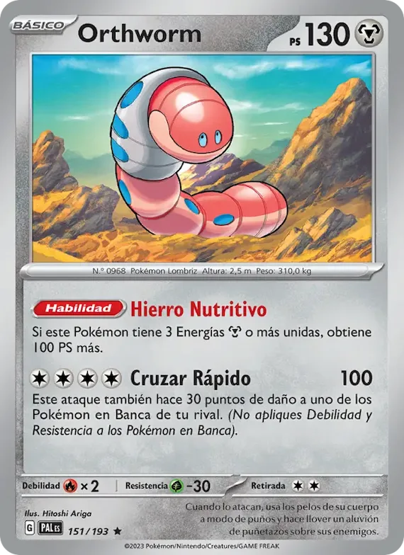 Orthworm 151 – Evoluciones en Paldea