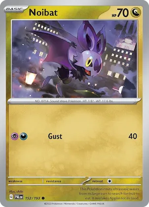 Noibat #152 – Paldea Evolved