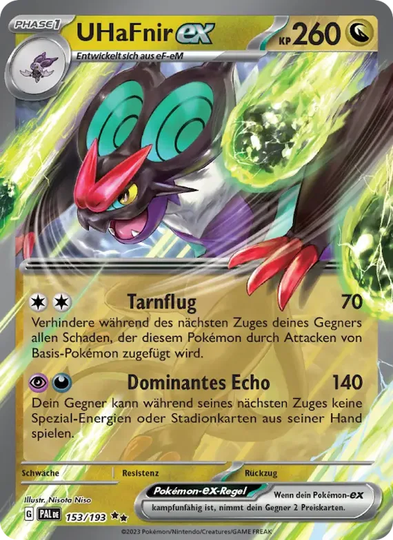 UHaFnir-ex 153 – Entwicklungen in Paldea