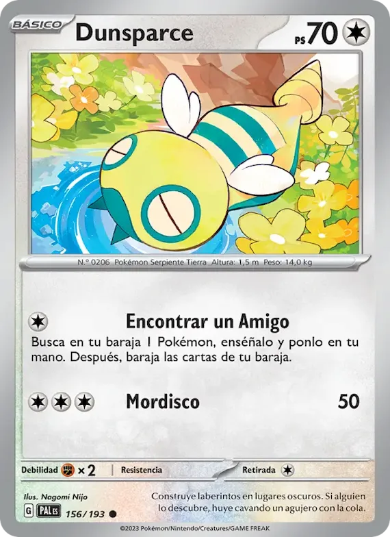 Dunsparce 156 – Evoluciones en Paldea