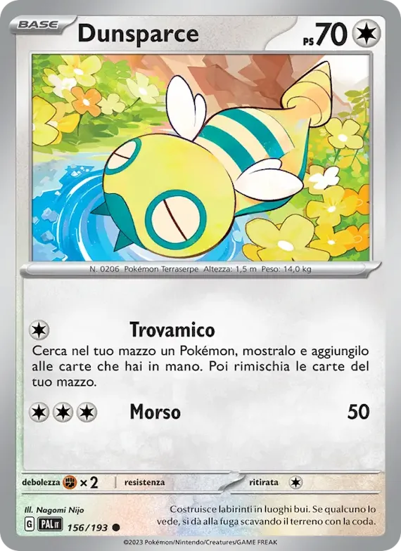 Dunsparce 156 – Evoluzioni a Paldea