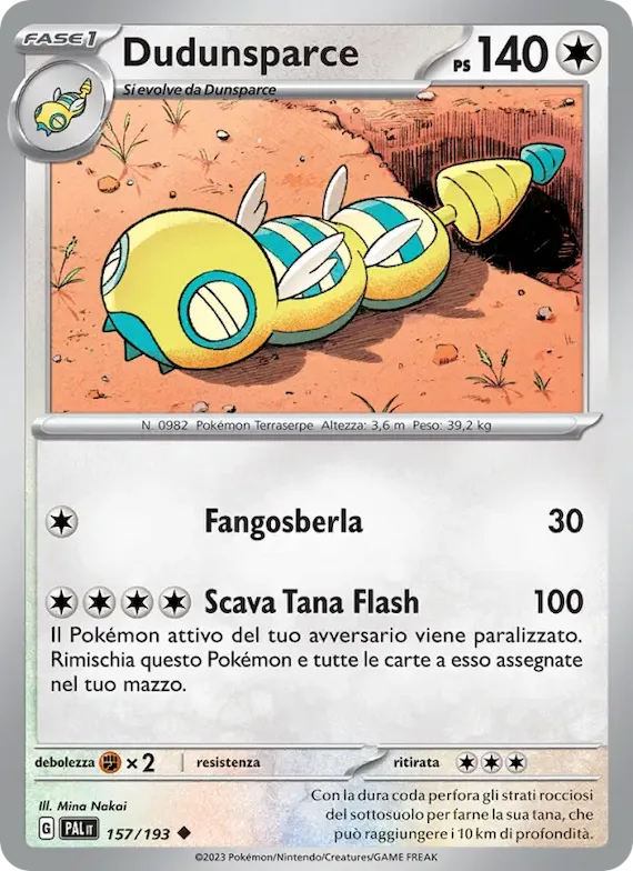 Dudunsparce 157 – Evoluzioni a Paldea