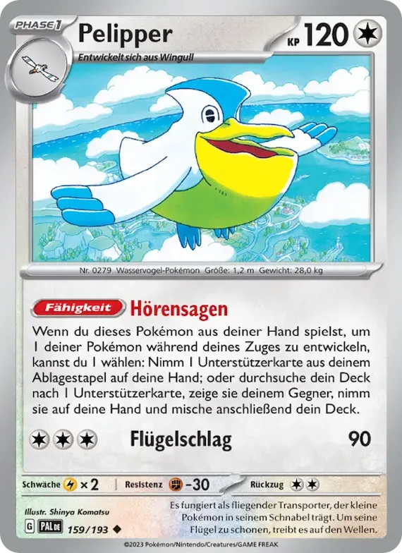 Pelipper 159 – Entwicklungen in Paldea