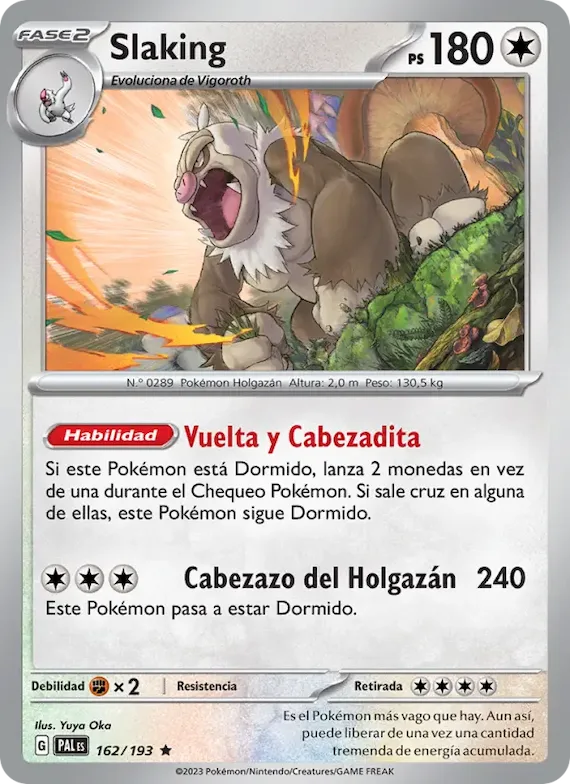 Slaking 162 – Evoluciones en Paldea