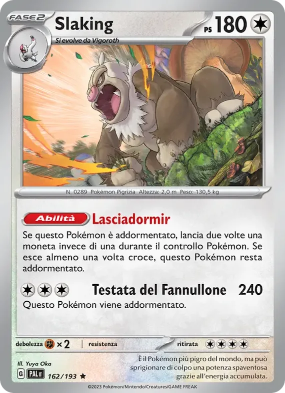 Slaking 162 – Evoluzioni a Paldea