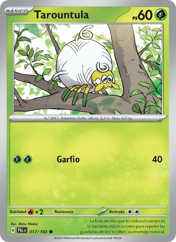 Tarountula 17 – Evoluciones en Paldea