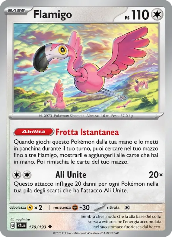 Flamigo 170 – Evoluzioni a Paldea