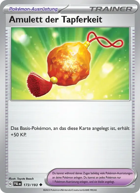 Amulett der Tapferkeit 173 – Entwicklungen in Paldea