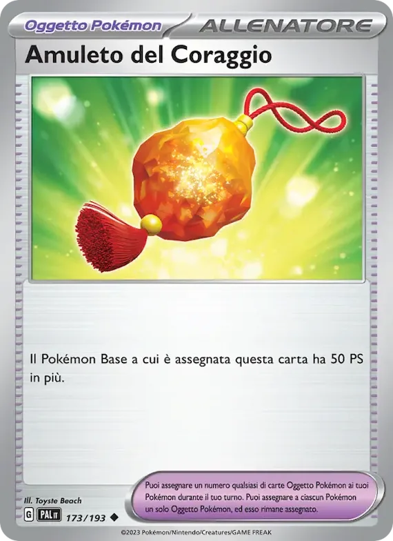 Amuleto del Coraggio 173 – Evoluzioni a Paldea
