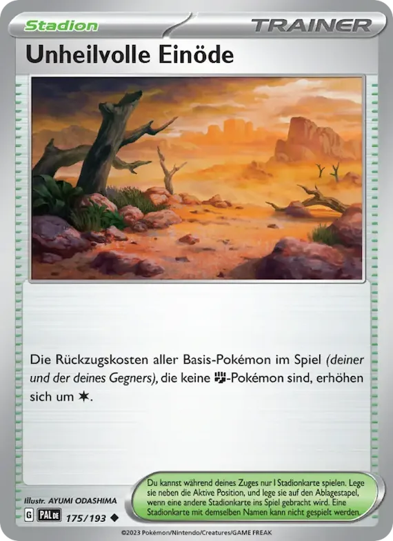 Unheilvolle Einöde 175 – Entwicklungen in Paldea
