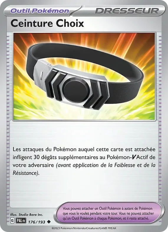 Ceinture Choix 176 – Évolutions à Paldea