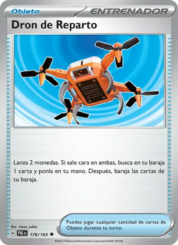 Dron de Reparto 178 – Evoluciones en Paldea