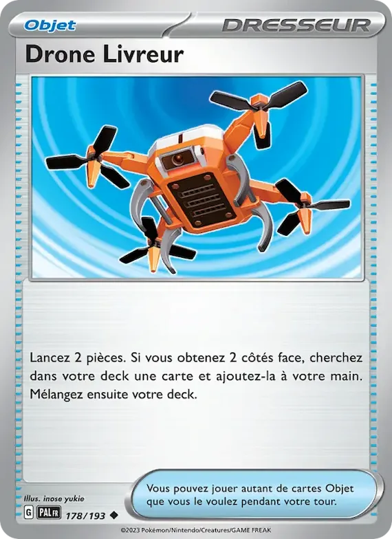 Drone Livreur 178 – Évolutions à Paldea