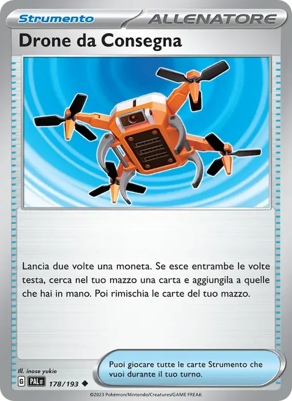 Drone da Consegna 178 – Evoluzioni a Paldea