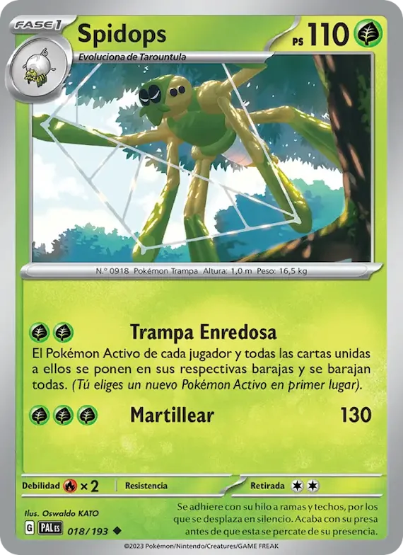 Spidops 18 – Evoluciones en Paldea