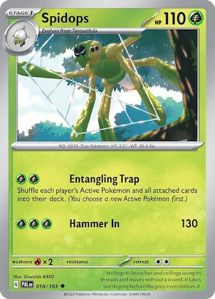 Spidops #18 – Paldea Evolved