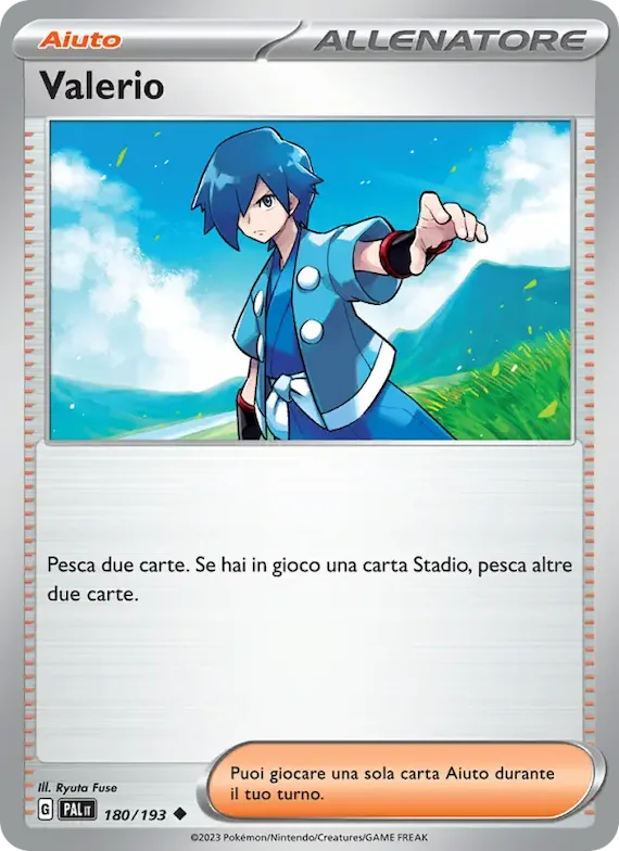 Valerio 180 – Evoluzioni a Paldea